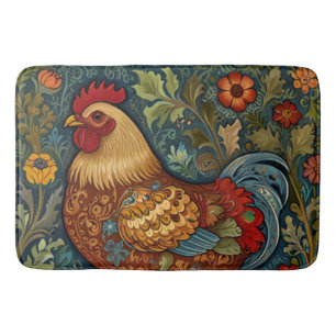 Retro haan boho chic country kip badmat