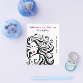 Retro Hairstyling marketing Flyer (Enkel)