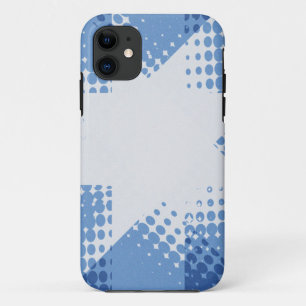 Retro halftone ster iPhone 11 hoesje