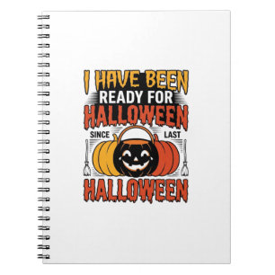 Retro Halloween Candy Emmer T-shirt Des Notitieboek