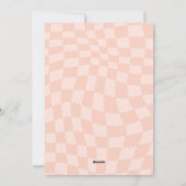 Retro Halloween Carte de remerciements d'anniversa (Dos)