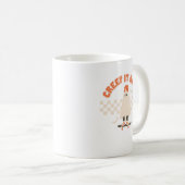 Retro Halloween Creep It Real Ghost Hallow Koffiemok (Voorkant rechts)