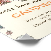 Retro Halloween Devinez Combien de bonbons Poster  (Coin)