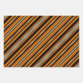 Retro Halloween Fun Collage Inpakpapier Vel (Voorkant 2)