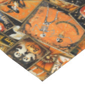 Retro  Halloween Fun Collage Tafelkleed (Gekanteld)