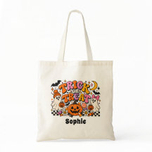 Retro Halloween Gepersonaliseerde Kinderen Trick o