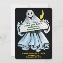 Retro Halloween Ghost