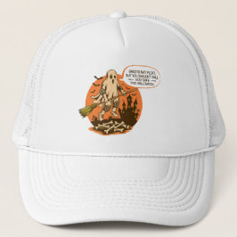 Retro Halloween Ghost Safety - Blijf veilig Trucker Pet
