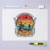 Retro  Halloween -  Halloween Tissuepapier (Craft)