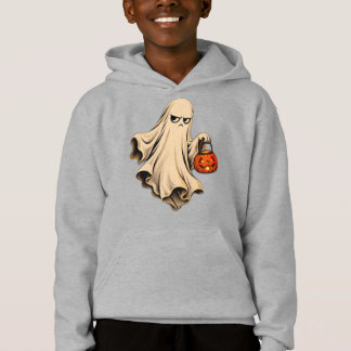 Retro Halloween Heks Pompoen T-Shirt