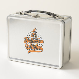 Retro Halloween Heksen Typography T-shirt Ontwerp_