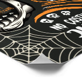 Retro Halloween Herfst 90s Klassieke collage Poster (Hoek)