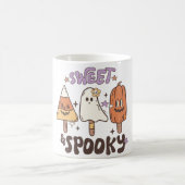 Retro Halloween Ice Cream Koffiemok (Center)