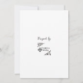 Retro Halloween Kaart (Achterkant)