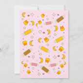 Retro Halloween kostuum feest of kofferbak of trak Kaart (Achterkant)