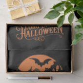 Retro Halloween Lang Leven Herfst Spooky Seizoen Tissuepapier (Geschenk)
