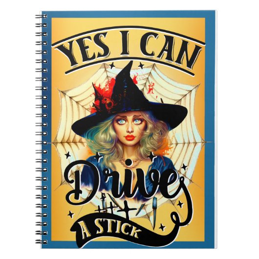 Retro Halloween Notitieboek (Voorkant)