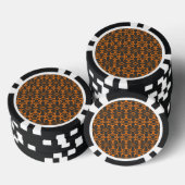 Retro Halloween Party Pokerchips (Opstapeling)