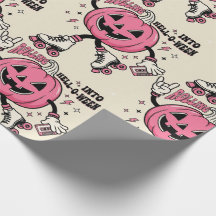 retro halloween pompoen
