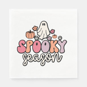 Retro Halloween Servet
