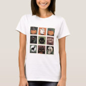 Retro Halloween Stamp Collection T-Shirt (Voorkant)