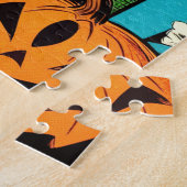 Retro Halloween strips Legpuzzel (Zijkant)