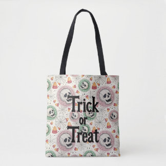 Retro Halloween Trick ou Treat Candy Sac fourre-to
