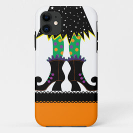 Retro Halloween Witch iPhone 11 Hoesje