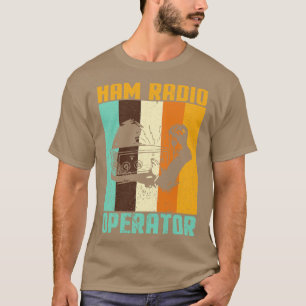 Retro Ham Radio I Basisstation Amateur Radio I Ham T-shirt