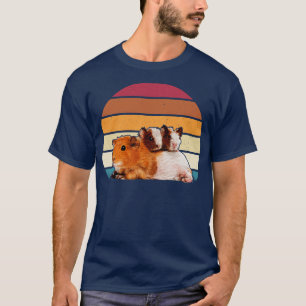 Retro hamster Dierenvriend T-shirt