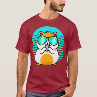 Retro Hamster Kawaii Shirt Hamster Pap Kinder mama