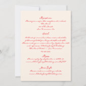 Retro hand getekend geschreven eigenzinnig alles i kaart (Achterkant)