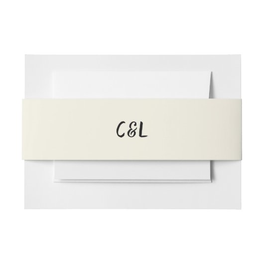 Retro Handgeschreven Whimsical Uitnodigingen Wikkel (Voorkant Voorbeeld)