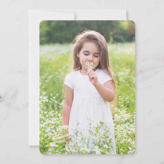 Retro Happy Camper Roze Verjaardag Uitnodiging (Achterkant)