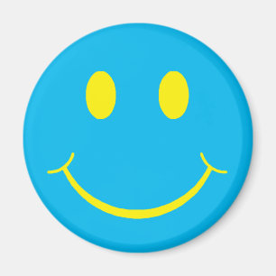Retro Happy Face Magneet