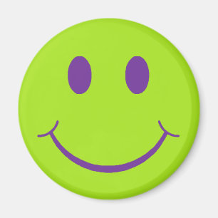 Retro Happy Face Magneet