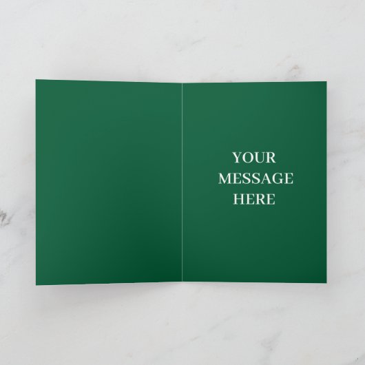 Retro Happy Go Lucky St. Patrick's Day Kaart (Binnen)