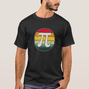 Retro  Happy Pi Day Wiskunde Leerstudenten K T-shirt