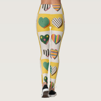 Retro Hart Raster Leggings