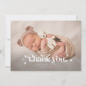 Retro Hartelijk dank voor de aankondiging van de a (Voorkant)