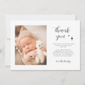 Retro Hartelijk dank voor de aankondiging van de a (Achterkant)