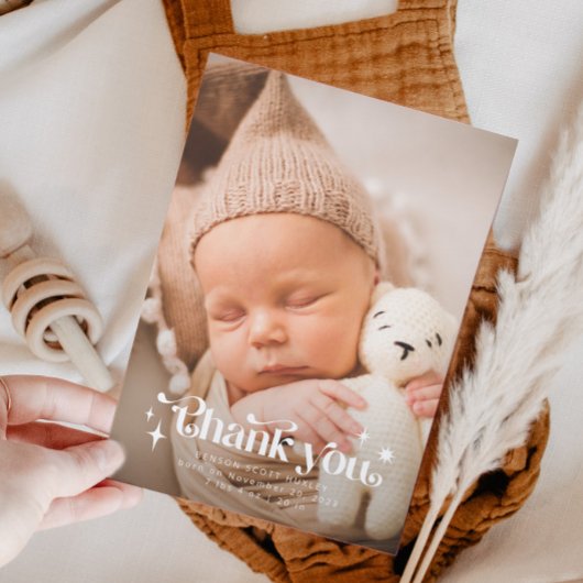 Retro Hartelijk dank voor de aankondiging van de a