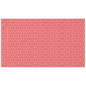  Retro Harten en Bogen Rode Valentijnsdag Tafelkleed (Voorkant (Horizontaal))