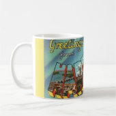 Retro Hartford Connecticut Mug (Gauche)