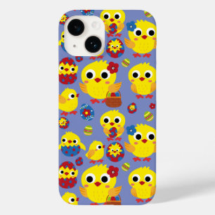 Retro Hatch Easter Eggs Case-Mate iPhone 14 Hoesje