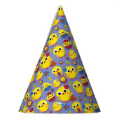 Retro Hatch Easter Eggs Feesthoedjes (Links)