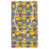 Retro Hatch Easter Eggs Klein Cadeauzakje (Achterkant)