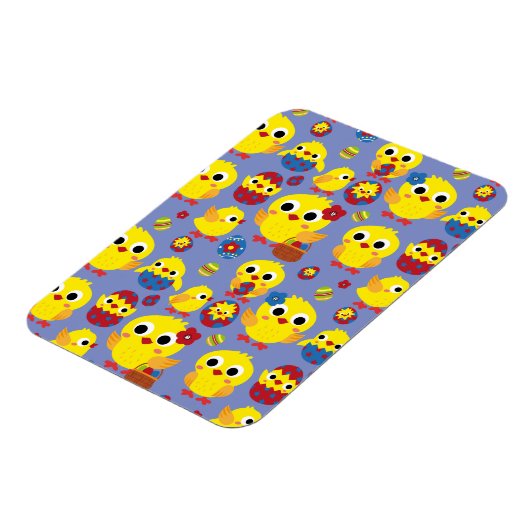 Retro Hatch Easter Eggs Magneet (Linkerzijde)