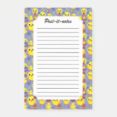 Retro Hatch Easter Eggs Post-it® Notes (Voorkant)