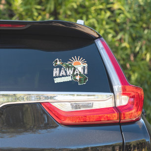 Retro Hawaii Sticker